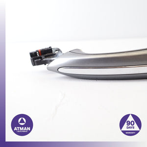 BMW F06 650i 640i Gran Coupe Rear Left Exterior Door Handle Gray OEM