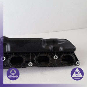 08-14 BMW F10 550i X6 Left Side Engine Motor Intake Manifold 11617555666 OEM — photo 6