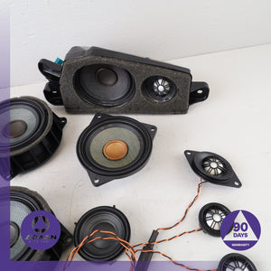 14-19 BMW F16 X6 X5 Top Hi-Fi Harman/Kardon Interior Speaker Tweeter Set OEM