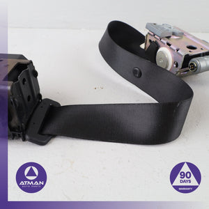 BMW E66 750i 745i Rear Right Seatbelt Seat Belt Black OEM