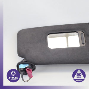 BMW F06 M6 640i Gran Coupe Right Passenger Side Sunvisor Sun Visor Black OEM