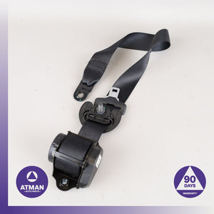 2014 BMW F15 X5 Rear Right Seatbelt Seat Belt Black 7318376 OEM