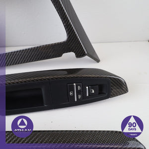 13-19 BMW F06 M6 Dashboard Center Console Door Panel Trim Set Carbon OEM