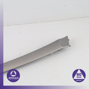 BMW E66 750i Front Right Door Panel Trim Molding Gray OEM
