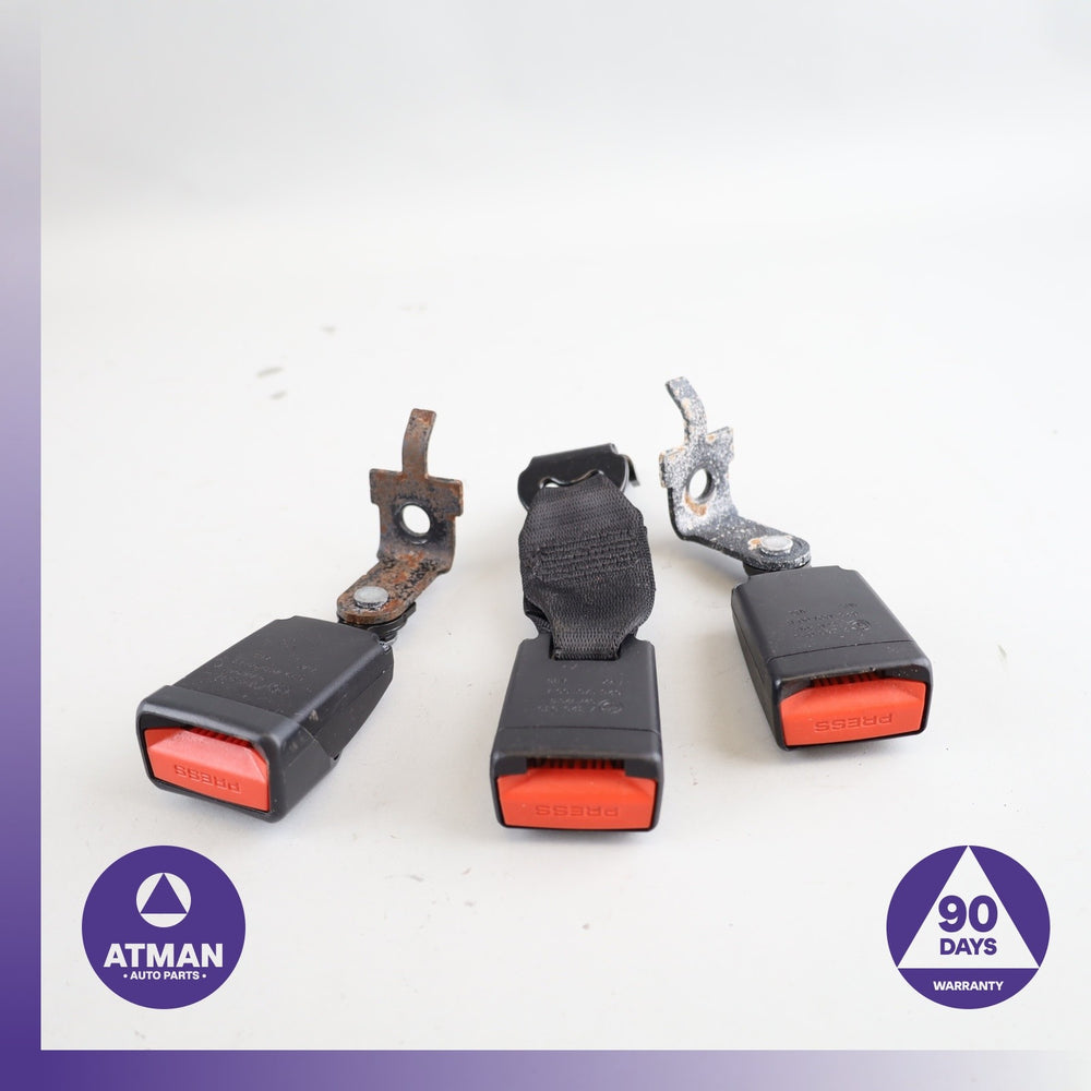BMW F86 X6M X5 Rear Seatbelt Seat Belt Buckle Set Black OEM