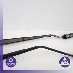 BMW F15 X5 Front Windshield Wiper Washer Arm Set 61617304069 OEM