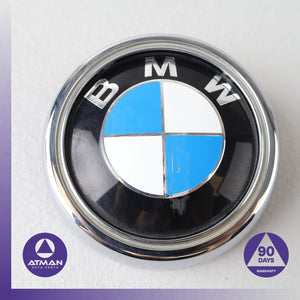 11-17 BMW F25 X3 Tailgate Roundel Trunk Emblem 51147364375 OEM — photo 2