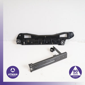16-18 BMW F30 330e Hybrid Radiator Expansion Tank Support Bracket Set OEM 84k