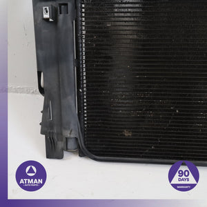 00-06 BMW E53 X5 A/C Condenser Steering Oil Cooler w/ Bracket OEM