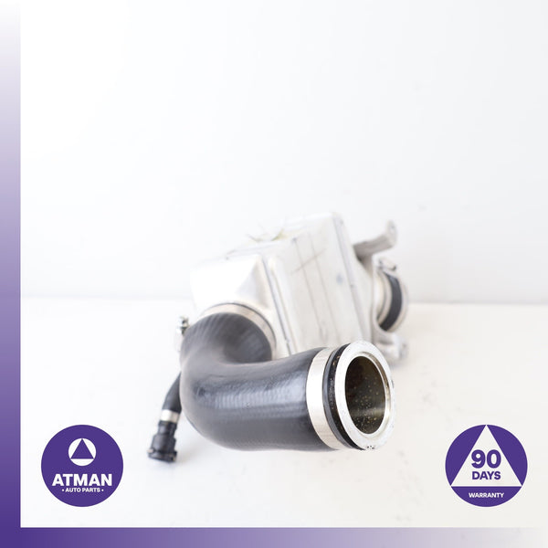 08-19 BMW F06 650i 550i 750i X6 4.4L V8 Right Side Turbocharger Intercooler OEM