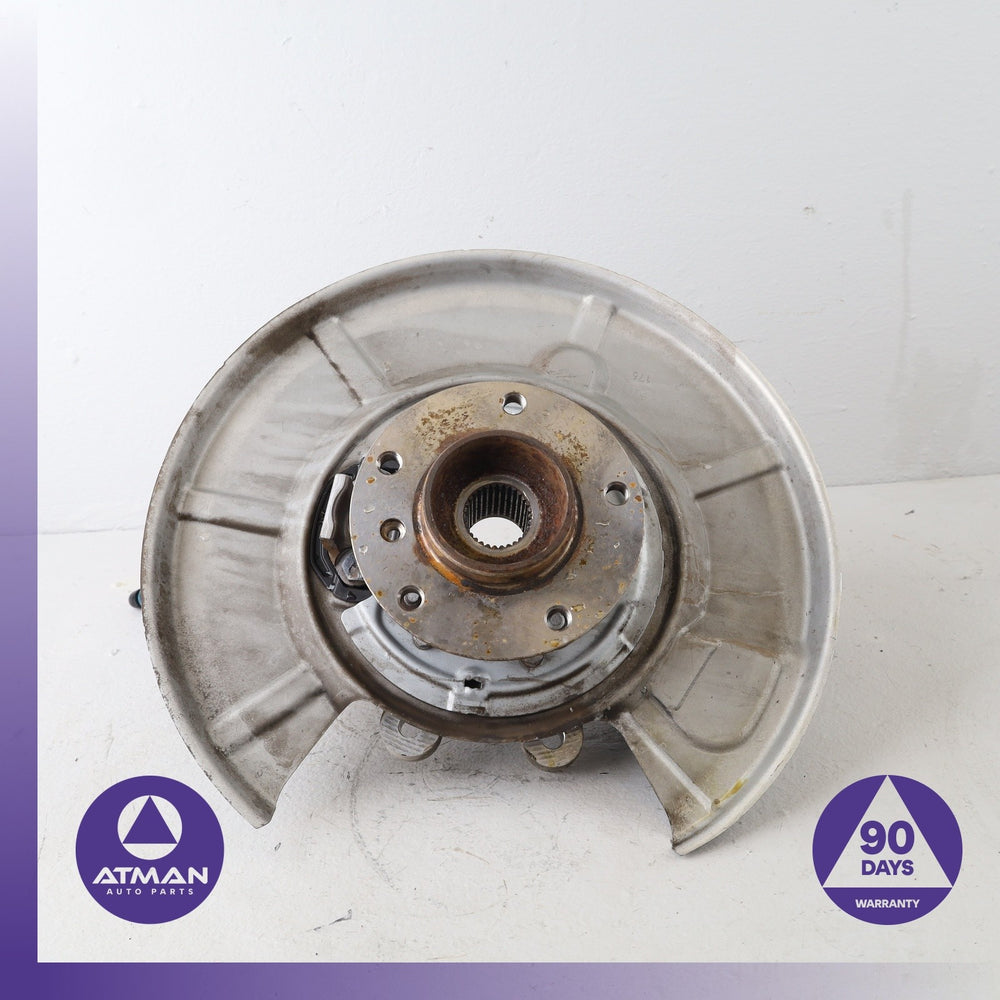 04-10 BMW E60 528i Rear Right Passenger Side Spindle Knuckle Hub w/ Shield OEM