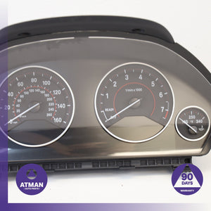 12-18 BMW F34 328i GT 330e Sport Line Instrument Gauge Cluster Speedometer OEM