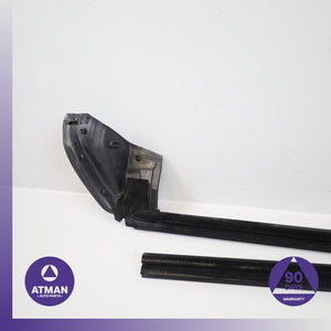 12-18 BMW F12 650i 640i Front Left & Right Door Trim Seal Set 7221177 OEM