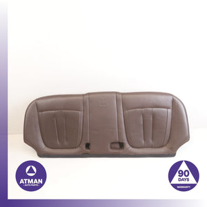 14-18 BMW F15 X5 Rear Lower Seat Bench Cushion Nappa Leather Brown OEM