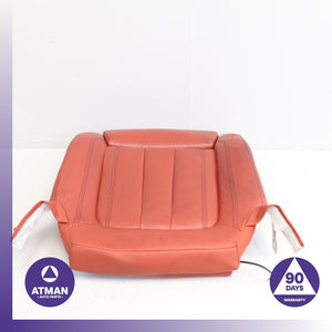 14-19 BMW F16 X6 X5 Front Right Passenger Lower Bottom Seat Cushion Red OEM