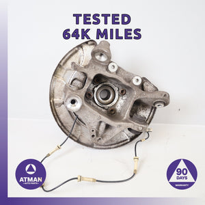 17-23 BMW G30 M550i 530e 530i 540i Rear Left Side Spindle Knuckle Hub OEM