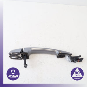 BMW F15 X5 Front or Rear Right Exterior Door Handle w/ Keyless Go Gray OEM