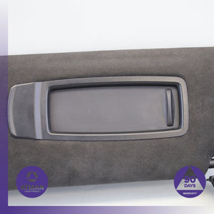 BMW F86 X6M X6 Left Driver Side Sunvisor Sun Visor Black 51168061383 OEM — photo 5