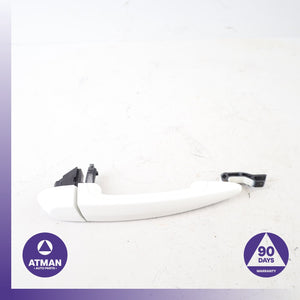 BMW E88 128i 135i Right Passenger Side Exterior Door Handle White OEM