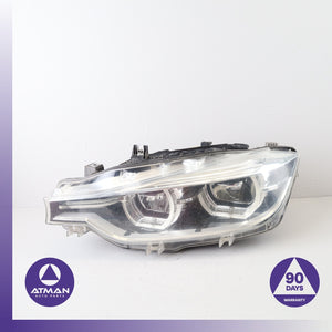 16-18 BMW F30 328i 330e 320i 340i Left Headlight Head Light Lamp LED OEM