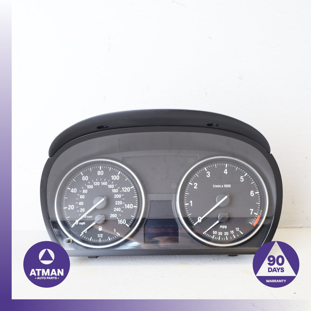 BMW E90 325i Instrument Gauge Cluster Speedometer OEM