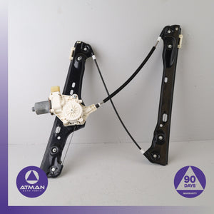 BMW E90 328i Front Right Side Window Regulator w/ Motor OEM