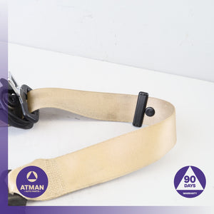 BMW F25 X3 Front Left Driver Side Seatbelt Seat Belt Beige 7367253 OEM
