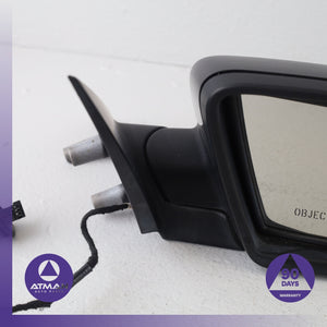 08-10 BMW E60 528i 535i Right Rear View Door Mirror Black OEM