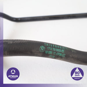 BMW F10 528i N20 Engine Motor Coolant Hose Pipe OEM