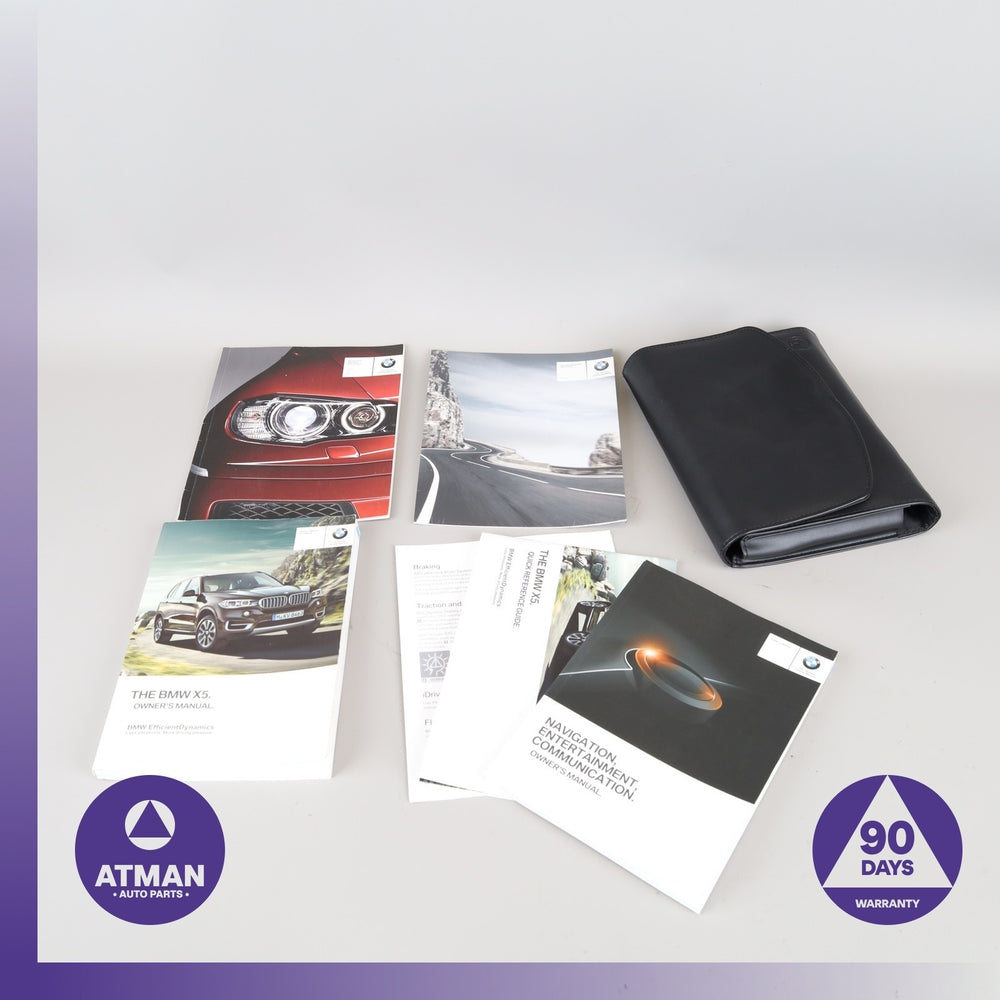 2014 BMW F15 X5 Owner's Operator's Manual Book Assembly OEM