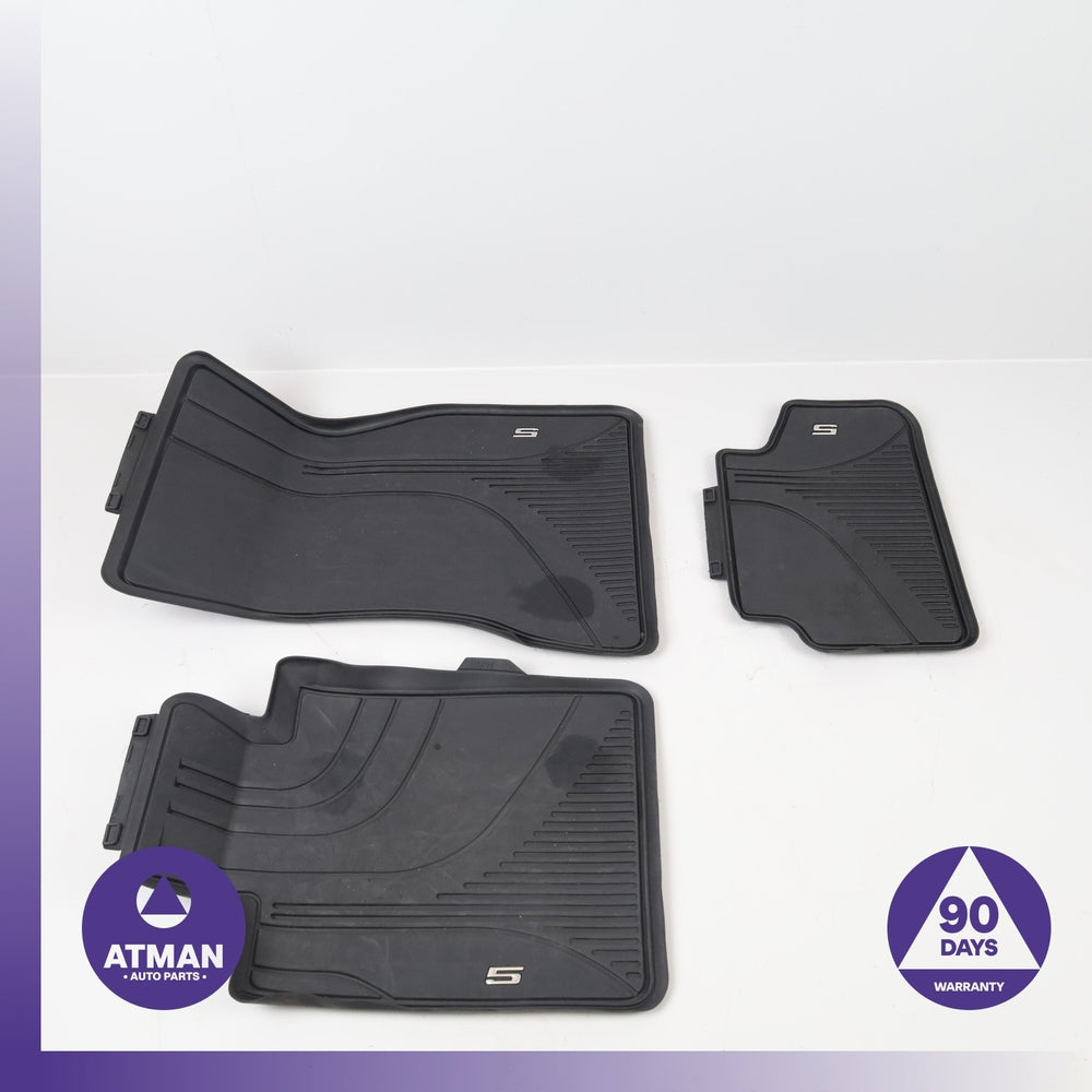 BMW G30 530e 530i 540i Front & Rear Floor Rubber Mat Set 51472414218 OEM