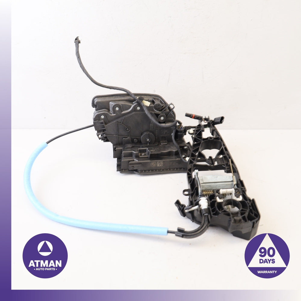 BMW F15 X5 Rear Left Driver Door Lock Latch Actuator w/ Bracket OEM