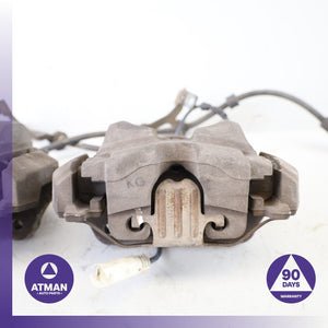 BMW E88 128i 135i Front Left &amp; Right Brake Caliper Calipers Set 34116776527 OEM