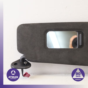 BMW F06 650i 640i Gran Coupe Right Passenger Side Sunvisor Sun Visor Black OEM