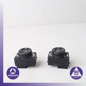 BMW E84 X1 128i 135i Left & Right Seat Lumbar Regulator Switch Set OEM