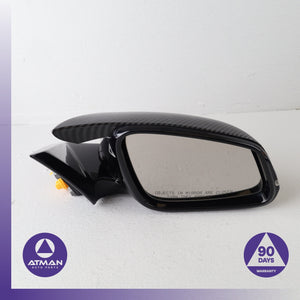 17-21 BMW F36 430i 440i Right Side Rear View Door Mirror w/ Blind Spot OEM