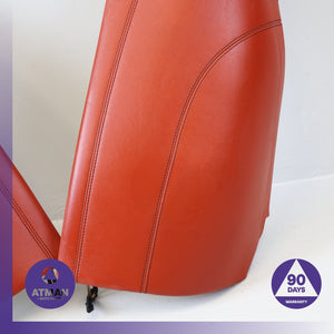 14-19 BMW F06 M6 Rear Left &amp; Right Seat Cushion Bolster Set Merino Red OEM