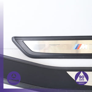 BMW F02 750i 740i LWB M-Sport Front &amp; Rear Door Lower Step Sill Panel Set OEM