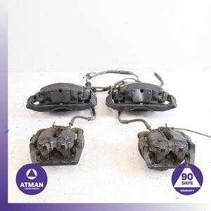 12-19 BMW F06 650i 640i M-Sport Front & Rear Brake Caliper Set Black OEM