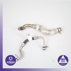 20-25 BMW F98 X4M Engine Turbocharger Oil Line Set 11428054871 OEM