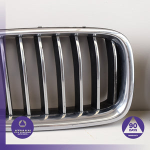14-16 BMW F10 528i Right &amp; Left Side Radiator Hood Grill Grille Set OEM