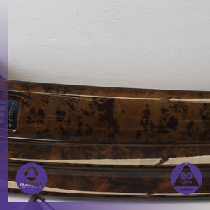 BMW E90 330i 335i Front & Rear Interior Dash Door Vent Cover Trim Wood Set OEM