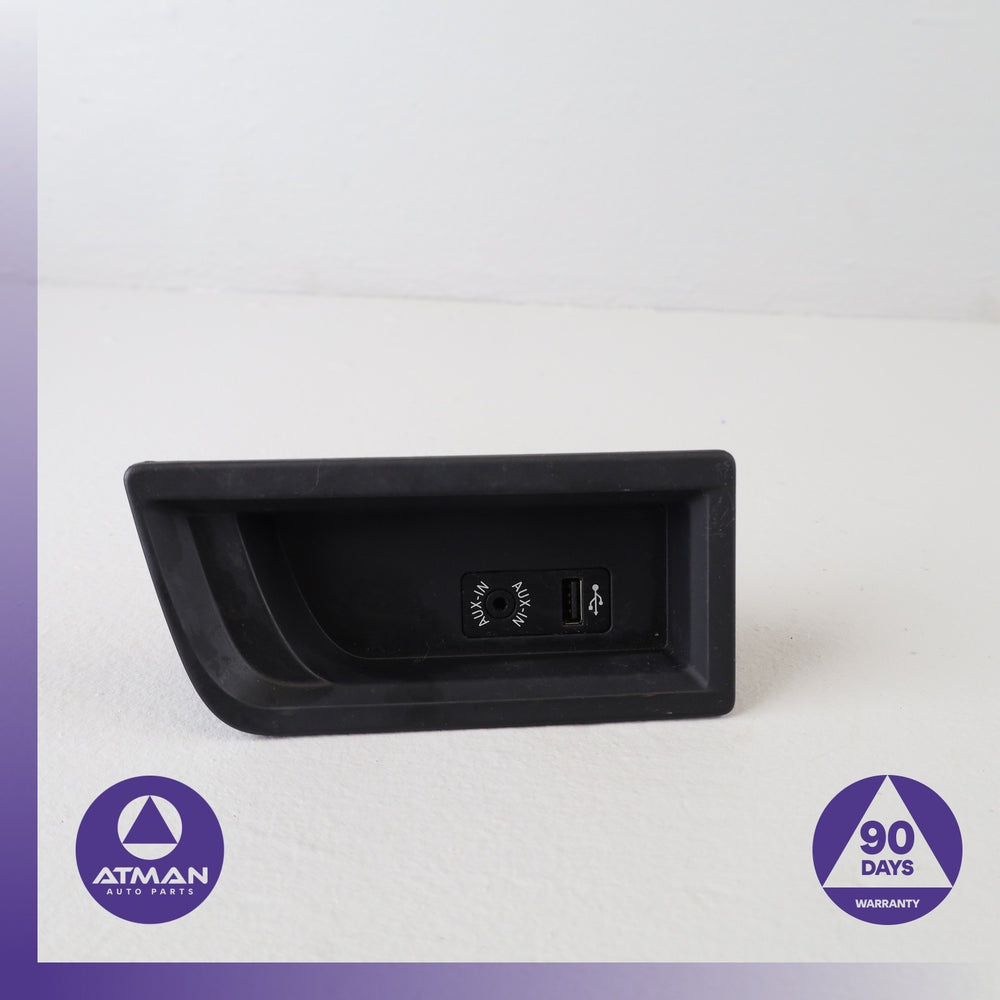 BMW F30 328i Front Center Console Insert USB Aux Socket w/ Trim OEM