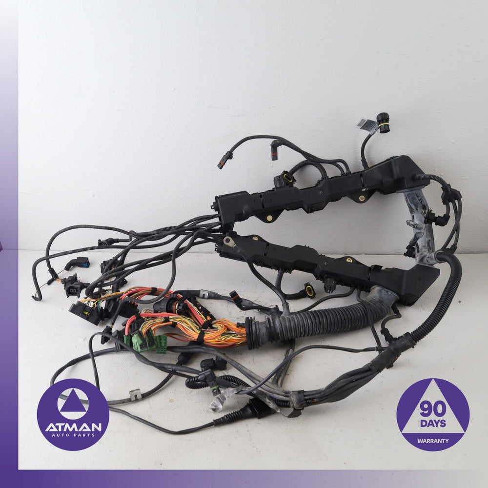 06-08 BMW E66 750i Engine Wiring Harness Module 12517572881 OEM