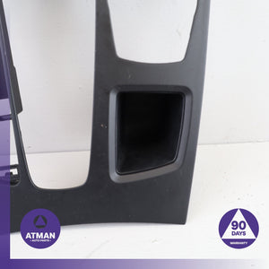 14-18 BMW F15 X5 Center Console Shifter Cover Panel Trim Bezel OEM