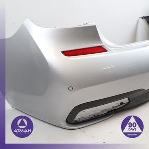 16-19 BMW G12 740i 750i M-Sport Rear Bumper Cover Panel Silver OEM
