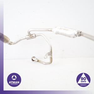 10-14 BMW E70 X5M Engine Turbocharger Oil Feed Line OEM