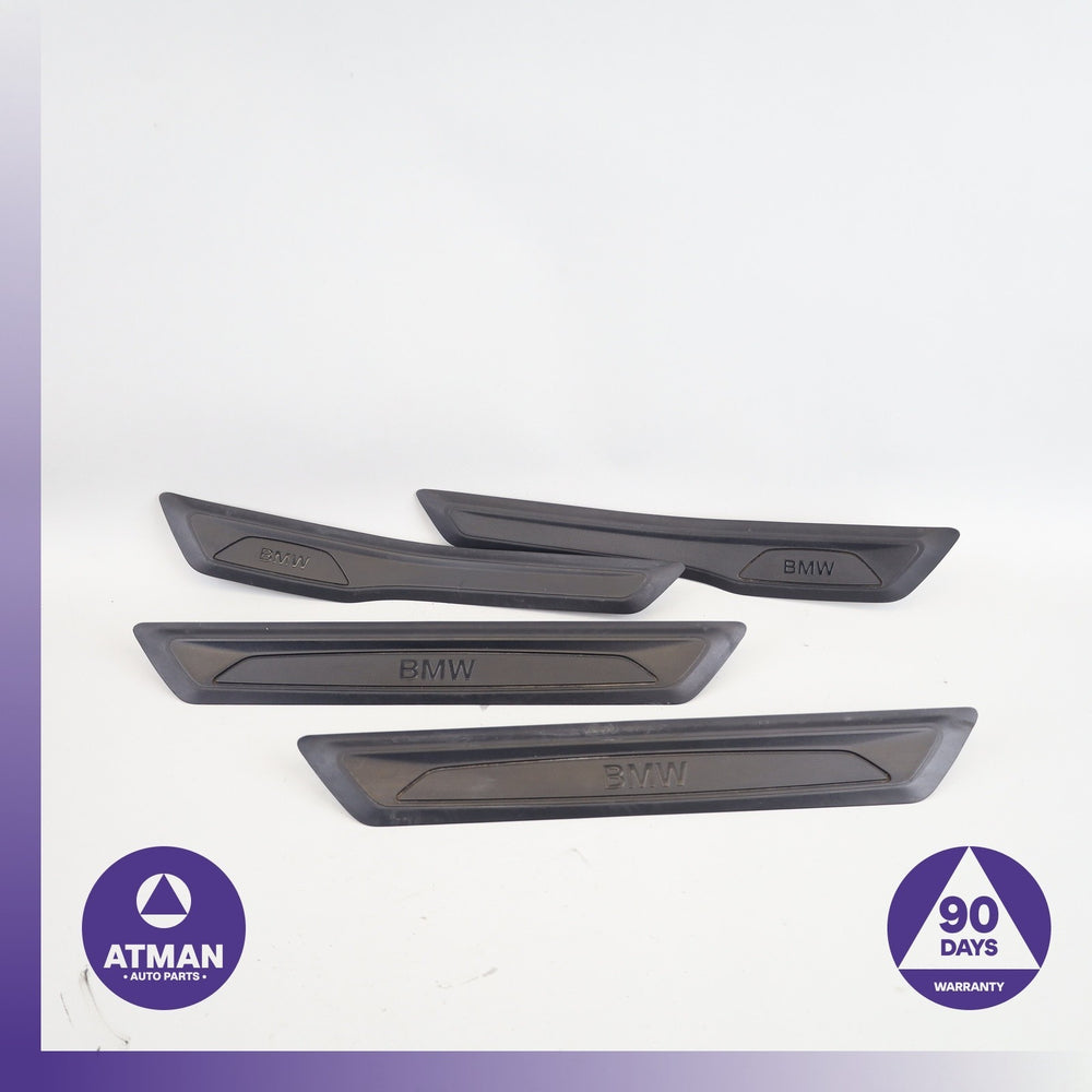 BMW F30 320i Front &amp; Rear Inner Door Step Sill Panel Set OEM
