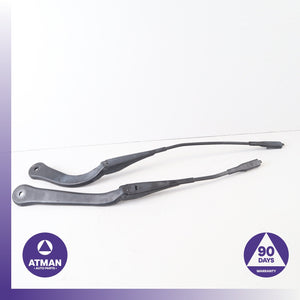 BMW E90 328i 335i Front Windshield Wiper Washer Arm Set OEM