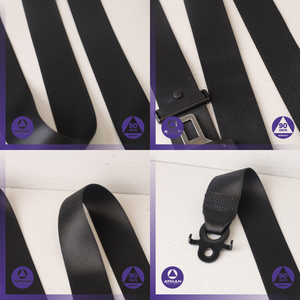 19-25 BMW G05 X5 X6 X7 Front Right Seatbelt Seat Belt Black 72117499422 OEM — photo 3